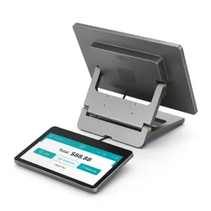 Aluminum Alloy 15.6 Inch+11.6 Inch Dual Touch Screen Restaurant All in One Windows Pos Terminal System Cash Register POS Systems