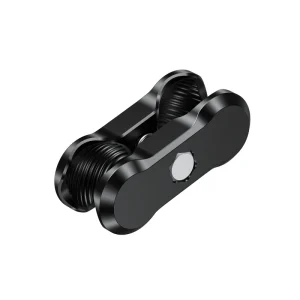 Aluminum Alloy Anti-Theft Double Socket Arm Compatible with RAM Mounts Bike Motorcycle Phone Mount Holder with 1” Ball Adapter