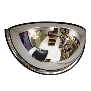 Anti Theft Acrylic Spherical Safety Convex Mirror Wall Corner Ceiling Mounted Indoor Warehouse Security Half Dome Safety Mirror