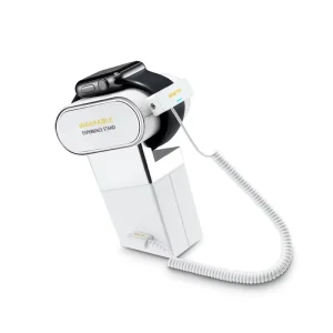 Anti Theft Alarm Device with Wireless Charging and LED Flashing for Smart Watches Security System Display Stand