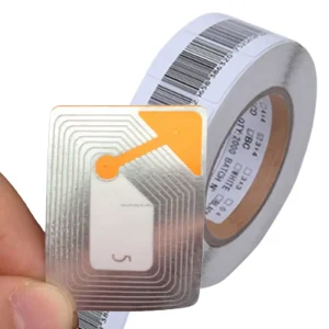 Anti Theft Alarm Retail Barcode Passive Tag Label RF Sticker Retail Store Security EAS RF System Soft Label