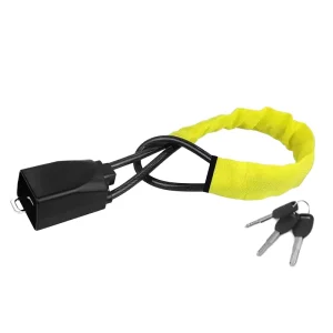 Anti-Theft Car Steering Wheel Lock with 3 Keys Seat Belt Lock Device Accessory for Truck SUV Van RV