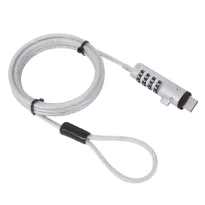 Anti Theft Combination Lock for Laptop Computer USB Port Secure Protective Device