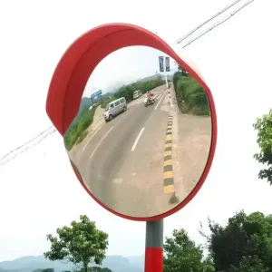 Anti Theft Convex Mirror with Heavy Duty Bracket Vandal Proof Design