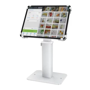 Anti Theft Desktop POS Tablet Stand Adjustable Mount Tablet PC POS Terminal Stand with Lock