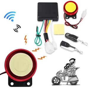 Anti Theft Device With Search Engine Start Immobiliser Remote Control Motorcycle Bike One Way Security Alarm System