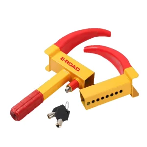 Anti Theft Security Safety Wheel Clamp For Car And Motorcycle