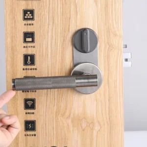 Anti Theft Smart Hotel Door Lock Stainless Steel Body Built RFID Card Reader IP Stable Induction Safe Access Control Device