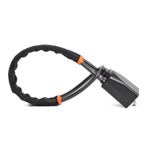 Anti-theft Car Security Device Foreign Trade Export Safety Belt Buckle Lock Steel Cable Wire Rope Lock Steering Wheel Wheel Lock