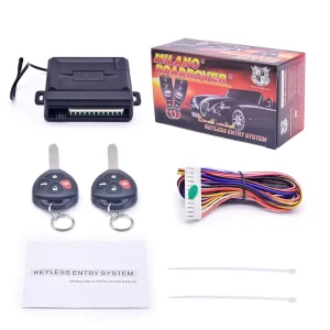 Anti theft Device Car Security System High Sensitive Car Alarm System Central Locking Time Optional Keyless Entry System