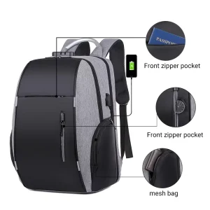 Antitheft Waterproof Logo High Design Mens Multifunctional Big Size High Quality Business Custom for Men Women Laptop Backpack