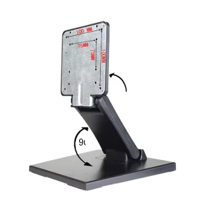 Aonpos Desktop Tablet Stand for Monitor Adjustable Height Durable POS Touch Screen LCD Monitor Stand