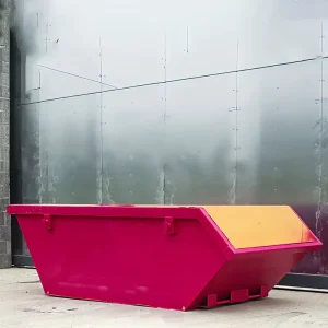 Australian Mobile Construction Waste Collection Skip Bin