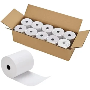 BPA Free Thermal Paper Rolls 80x80mm Factory Supply for Cash Register Use RICHER PAPER Brand 5000 Rolls MOQ