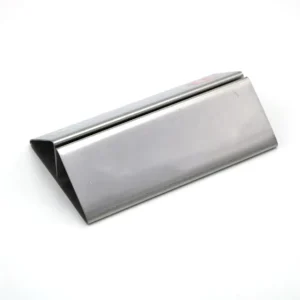 Bar Club Cafe Hotel Restaurant Retail Store Display Table Metal Stainless Steel Menu Sign Name Card Bill Wedding Holder Stand