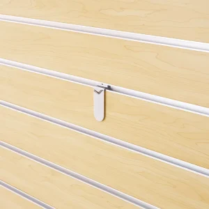 Bar Hook Retail Store Metal Wall Mounted Price Tag Holder Slatwall Metal Hanging Hooks for Retail Store