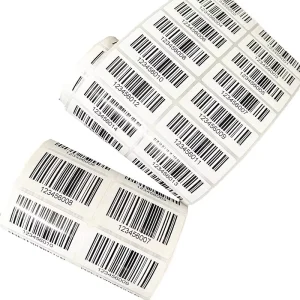 Barcode Printing Product Barcode Creation Self adhesive QR Codes Color Label and Logo Sticker Printing