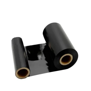 Barcode Ribbons Wax Resin Compatible 110mm*74m Black Adhesive Sticker Pet Sticker Barcode Printer Label-making Machine