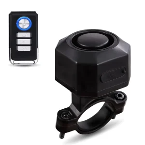 Bicycle Anti theft 110dB Wireless Vibration Sensor Bike Alarm Remote Vehicle Security Rechargeable Alarm for Trailer Motorcycle