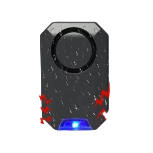 Bicycle Security Alarm Lightweight Motion Sensor Siren Alarm USB Rechargeable Bike Alarm Mini Anti-Theft Child Safety Device