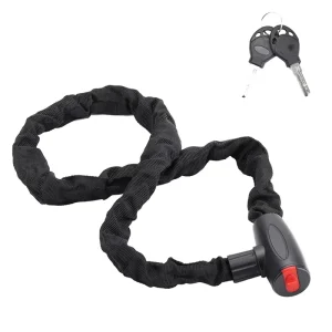 Bike Lock Security Heavy Duty Bicycle Chain Lock Bike Safety Anti-Theft Motorcycle Bike Chain Locks with Keys