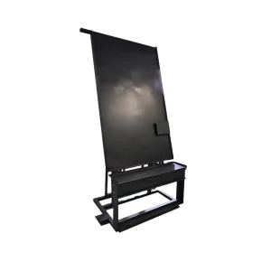 Black Floor Standing Display Unit for Ceramics Tiles and Metal Hanging Retail