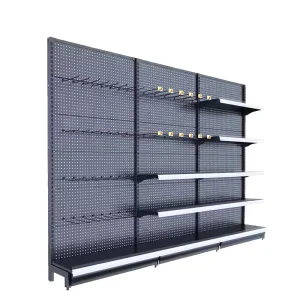 Black Gondola Shelving Units Free Design Gondola Mart Racks Supermarket Shelves