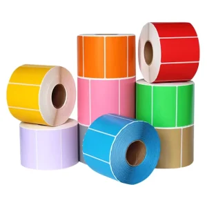 Blank Shipping Direct Thermal 4×6 Colored Waybill Sticker 100×150 Label