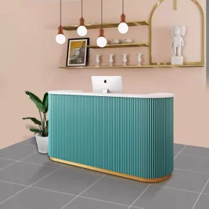 Boutique Clothing Shop Modern Retail Cash Desk Multifunctional Store Cashier Counter Table Checkou Counter for Sale