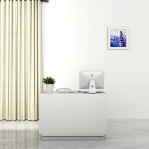 Boutique Melamine Lacquer Clothing Store Checkout Counter