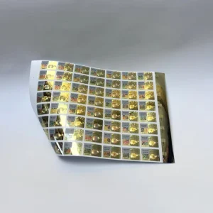 Brand Security Hologram Dynamic Film Stereo Grating 3d Sticker