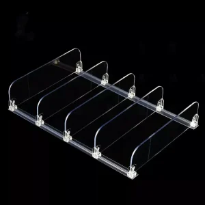 Breakable Shelf Divider Adjustable Shelf Dividers for Retail Store and Supermarket