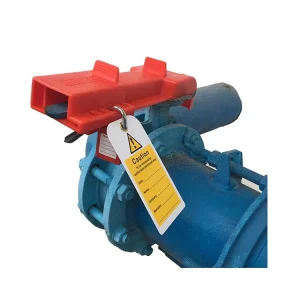 Butterfly Valve Overhaul Lockout Device ABS Material 8mm to 45mm Universal Safety CE Certified Multiple Keyhole Design