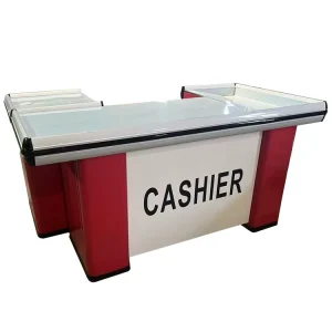 CC 07 Stainless Steel Eco Friendly Durable Anti Rust Modern Design Supermarket Cashier Desk Checkout Counter