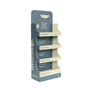 CE RoHS Certificated Retail Store POP POS Forex Foam Board Display Stand PVC Floor Small Display Rack for Accessories