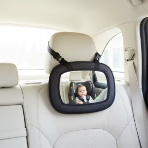 CM-03B LED Baby Car Mirror Backseat Universal Fit for Cars