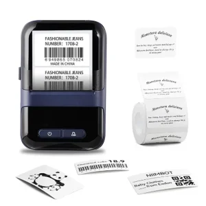 CT220 K20F Pocket Thermal Label Maker Printer 58mm Paper 200dpi Color USB Interface Stock for Clothing Jewelry Retail Mailing