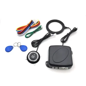 Car Alarm Start Stop Button Engine RFID Keyless Entry System Push Button Remote Starter Stop Auto