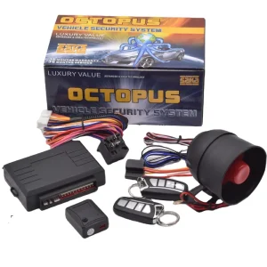Car Alarm System OCTOPUS Alarm System 433Mhz Keyless Entry System Lock/unlock Trunk Release Alarms