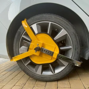 Car Anti theft Lock Car Parking Anti theft Steel Car Wheel Clamp Solar Automatic Parking Lock