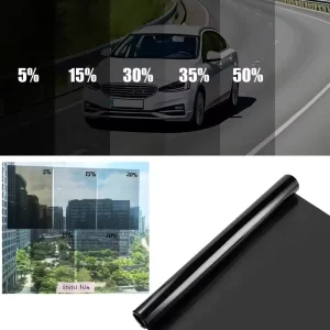 Car Window Tint Nano Ceramic High Heat Rejection UV Stop HD Clarity Anti Explosion Privacy Interior Protect