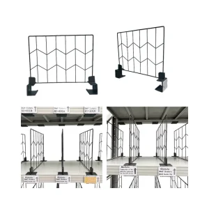 Card Slot Shelf Dividers for Home Closet Office Cabinet Garage Pantry Supermarket Commercial Storage Partition