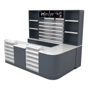 Cash Counter Custom Grocery Store Fashion Marble Retail Convenience Store Checkout Counters Cash for Sale