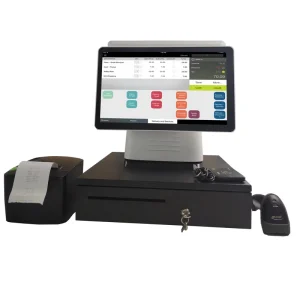 Cash Register All in One Point of Sales Touch Dual Screen POS Terminal 15.6 Inch POS Devive