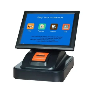 Cash Registers Supplier 15″ Touch Screen Cash Register All in One POS Cash Register Machine Touch POS Terminal for Business