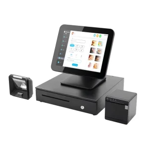 Cashier Machine 15 Inch Touchscreen All in One Countertop POS Cash Register Device for Retail
