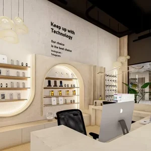 Cell Phone Shop Display Stand Mobile Phone Showcase Digital Store Rack Electronic Gadget Cabinet Retail Display Fixture