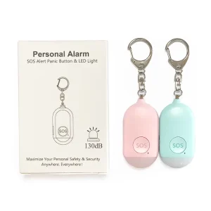 Child Anti Lose Self Defense Tools Led Flashlight Safe Sound Personal Alarm Device