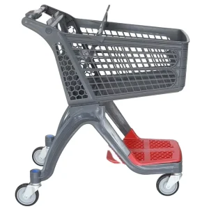 China Factory 120L All Plastic Shopping Cart for Carry Goods
