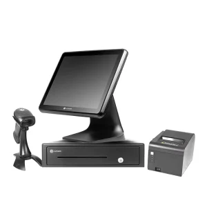 China Factory Retail Cash Register Machine Restaurant All in One Point of Sale 15 Inch Pos Monitor Touch Screen Pos Systems